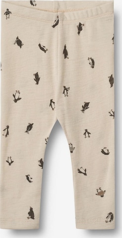 Leggings 'Agi' WHEAT en blanc : devant