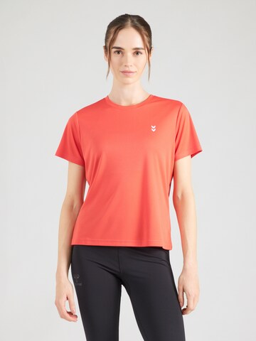 Hummel Functioneel shirt 'Pulse' in Rood: voorkant