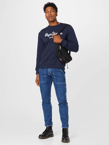 LEVI'S ® Tapered Jeans '502 Hi Ball Utility' in Blauw