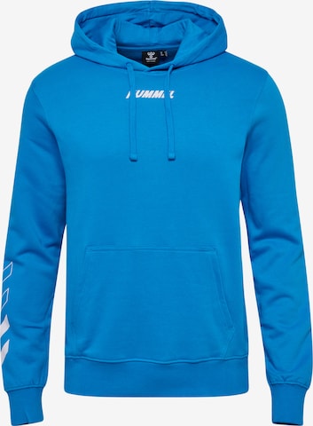 Hummel Sweatshirt 'Elemental' in Blauw: voorkant