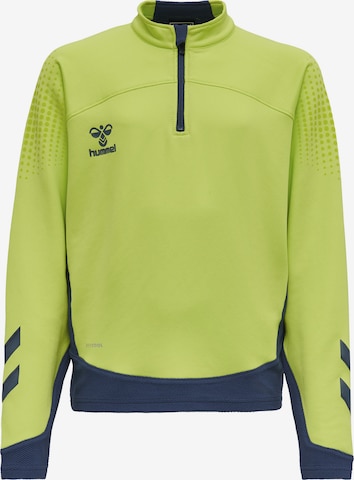 Hummel Sweatshirt in Green: front