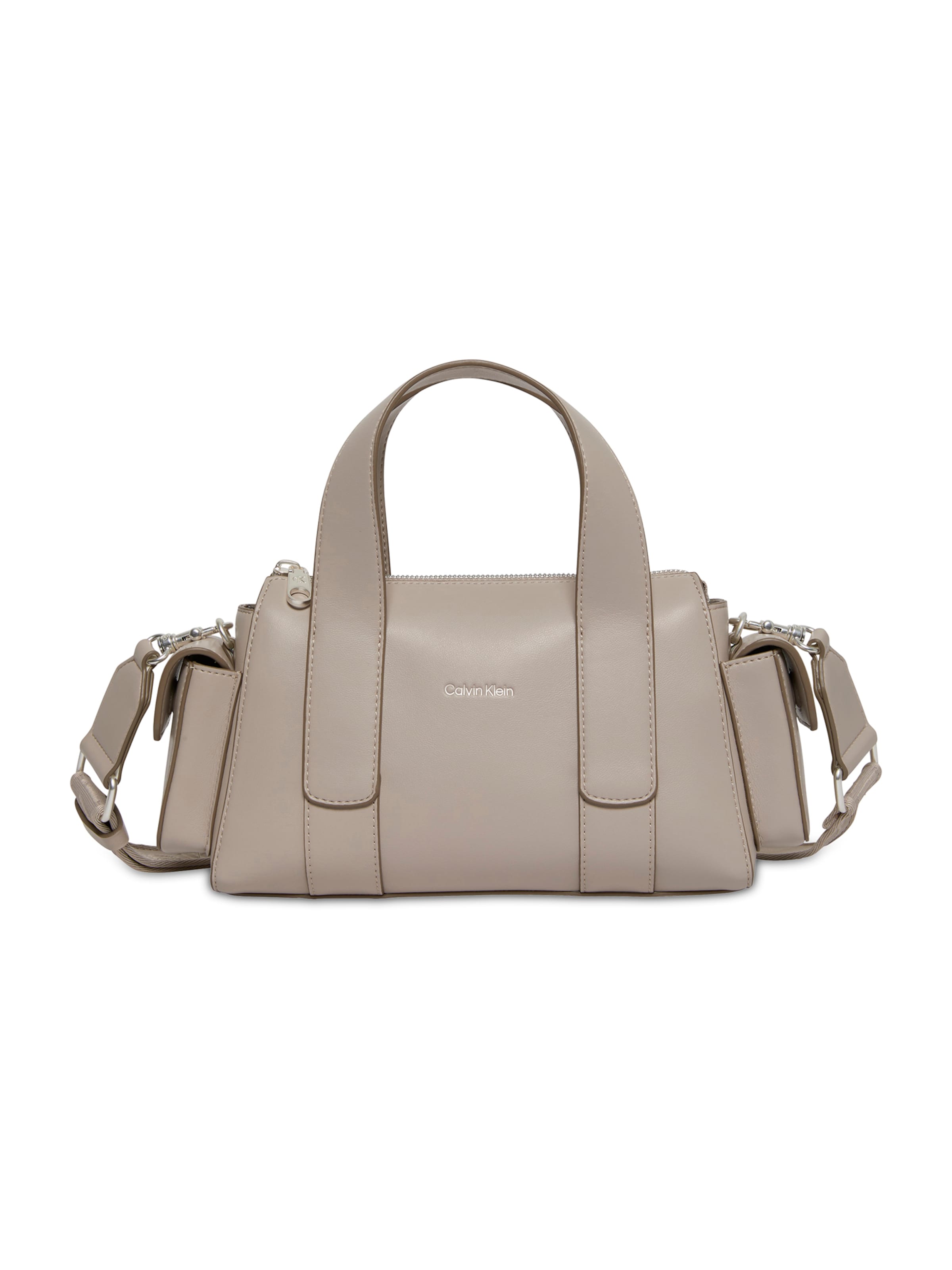 Calvin Klein Τσάντα χειρός σε καφέ: μπροστά