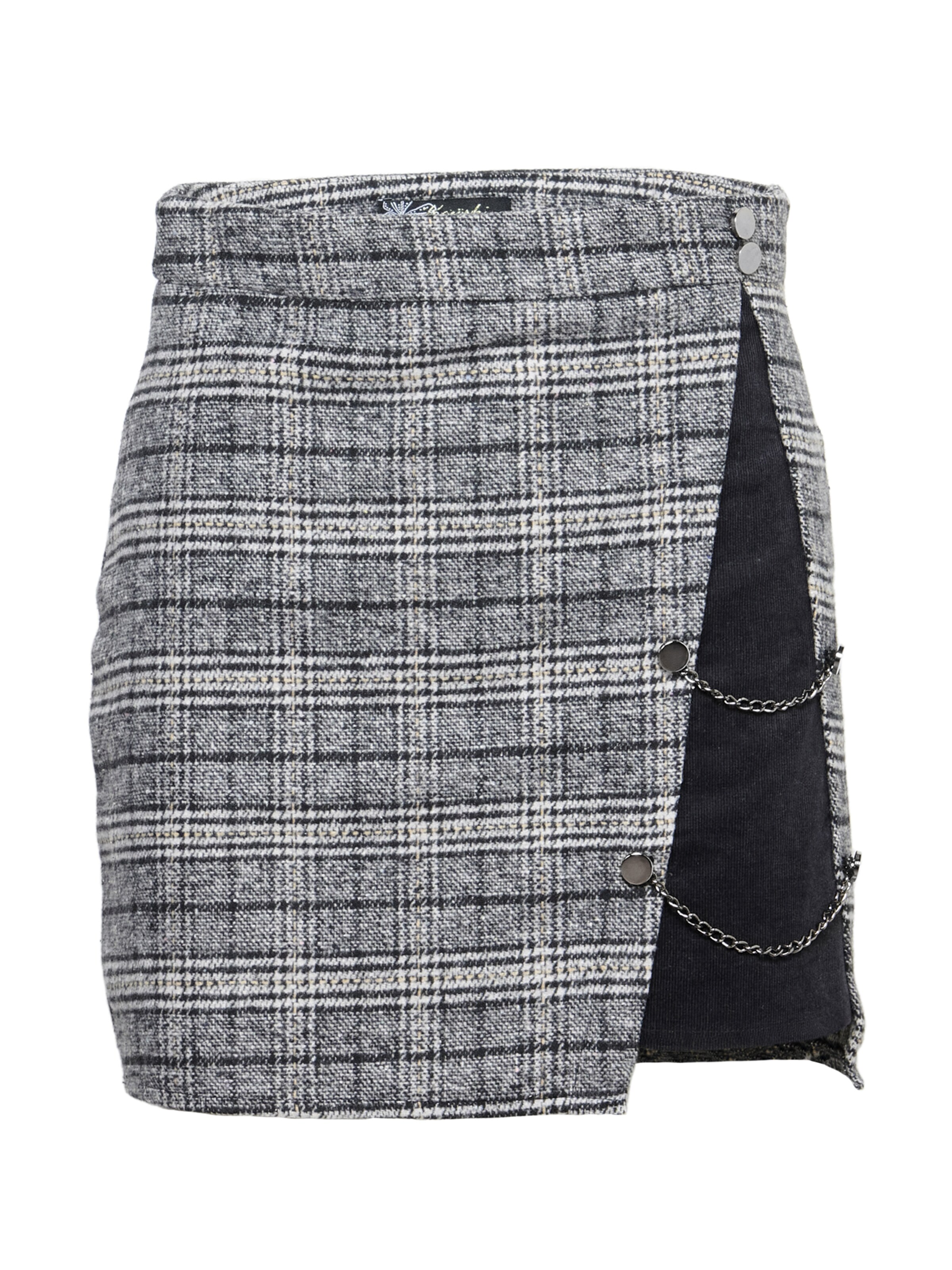 KOROSHI Rok in Grijs: voorkant