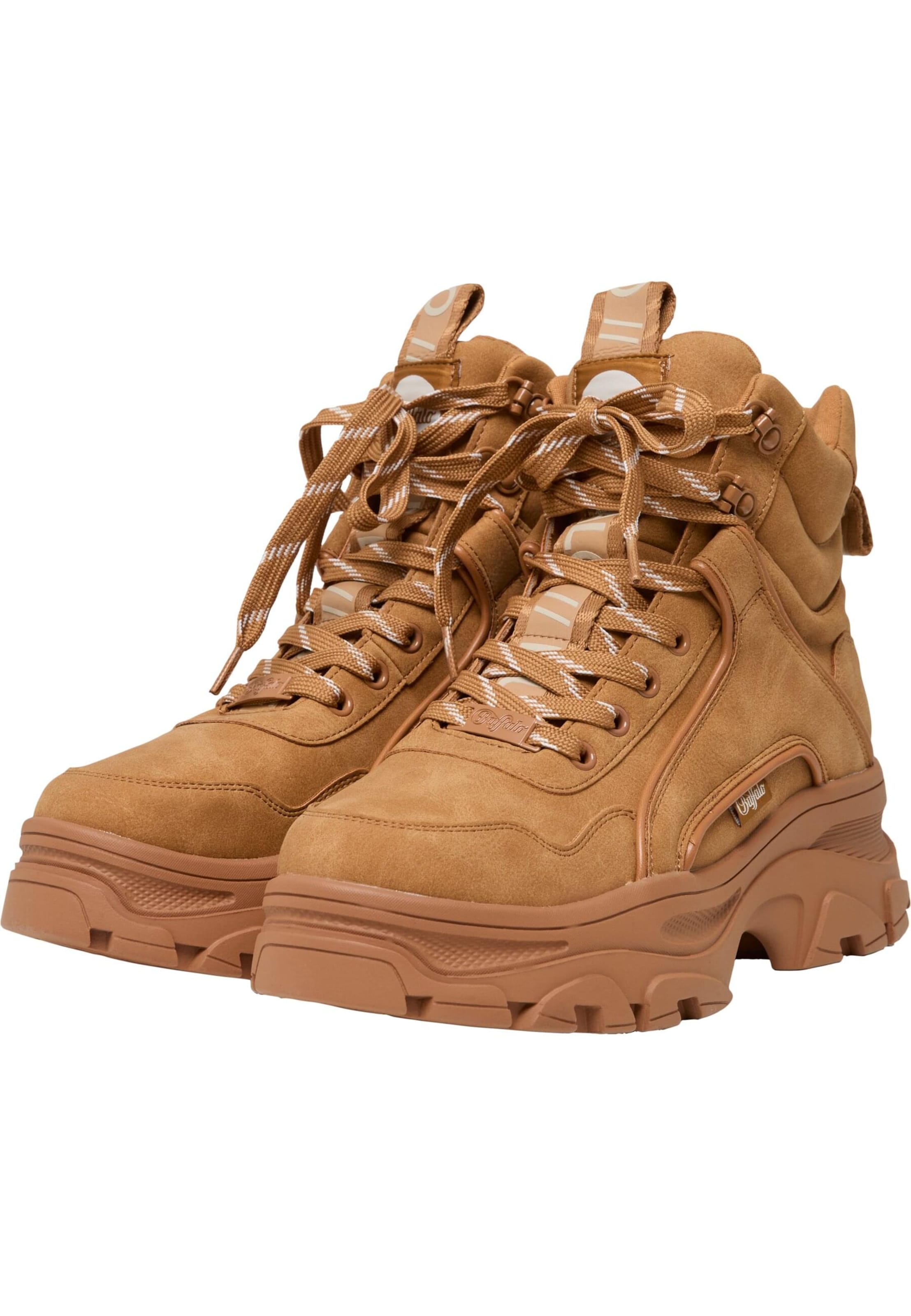 BUFFALO - Bota com atacadores 'Venom' em castanho