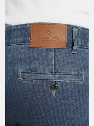 Charles Colby Loosefit Jeans ' Baron Connla ' in Blauw