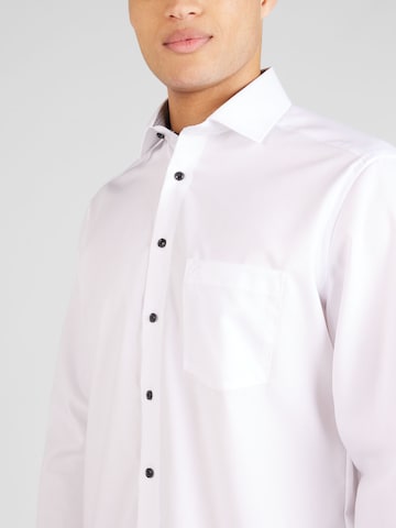 OLYMP Regularny krój Koszula w kolorze biały