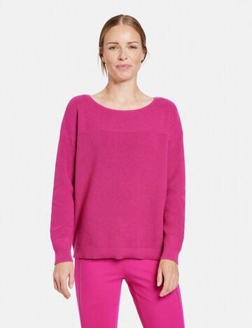 GERRY WEBER Pullover (GOTS) in Pink: predná strana