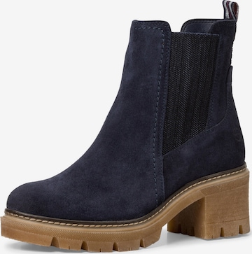 TAMARIS Chelsea Boots i blå: forside