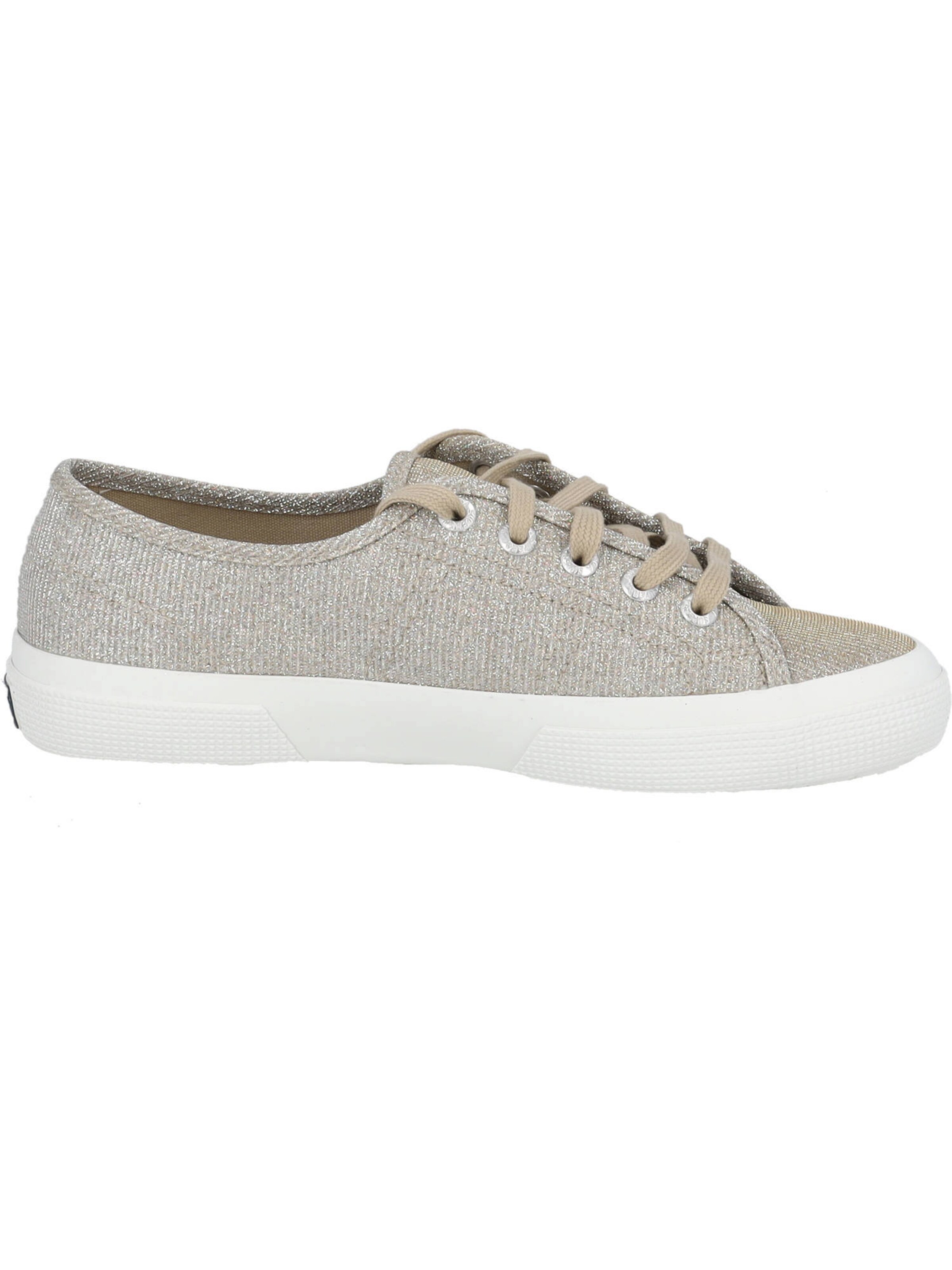 SUPERGA - Sapatilhas baixas 'Lame S4135ZW' em bege