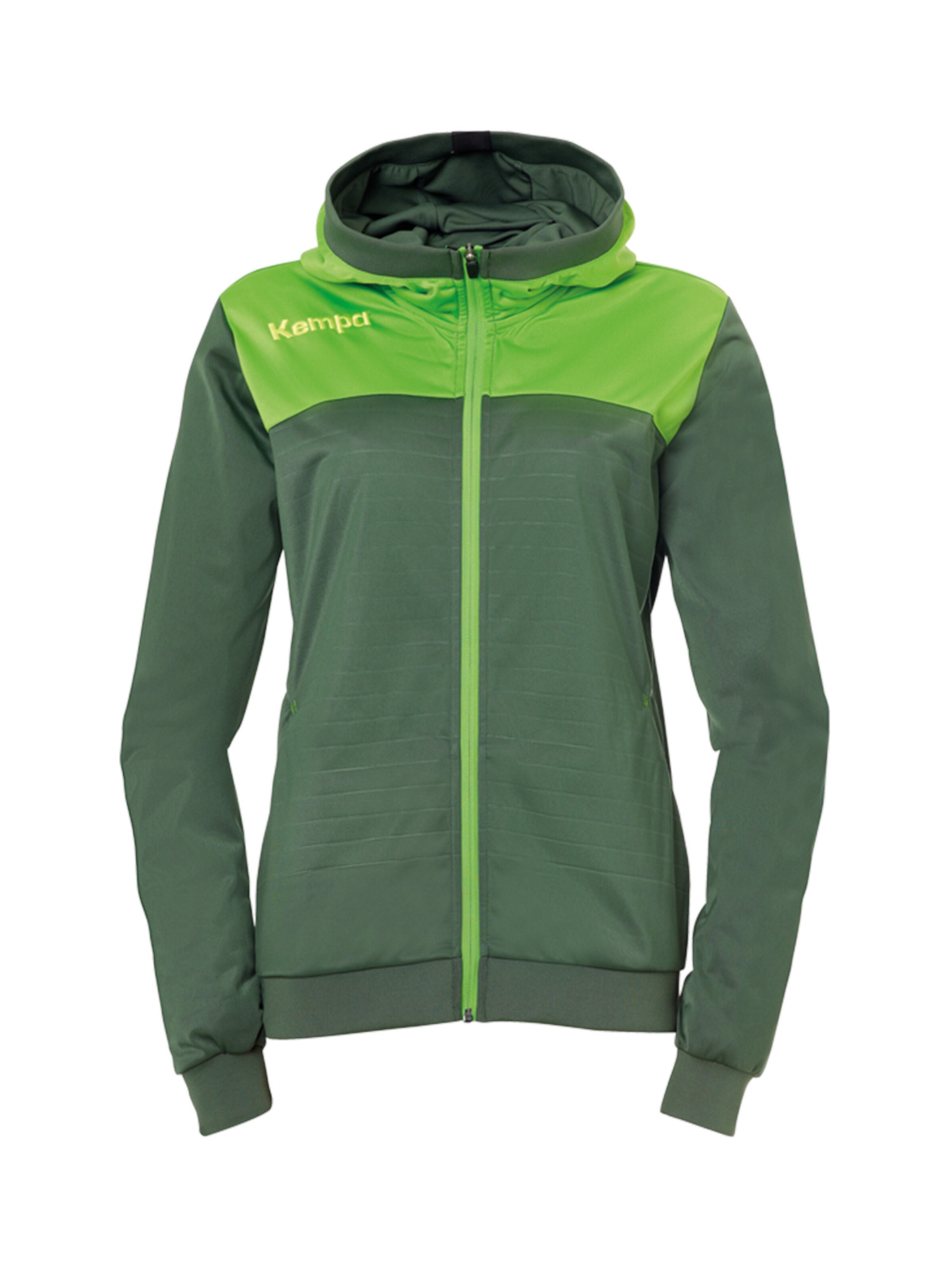 KEMPA Athletic Jacket 'Emotion' in Green: front