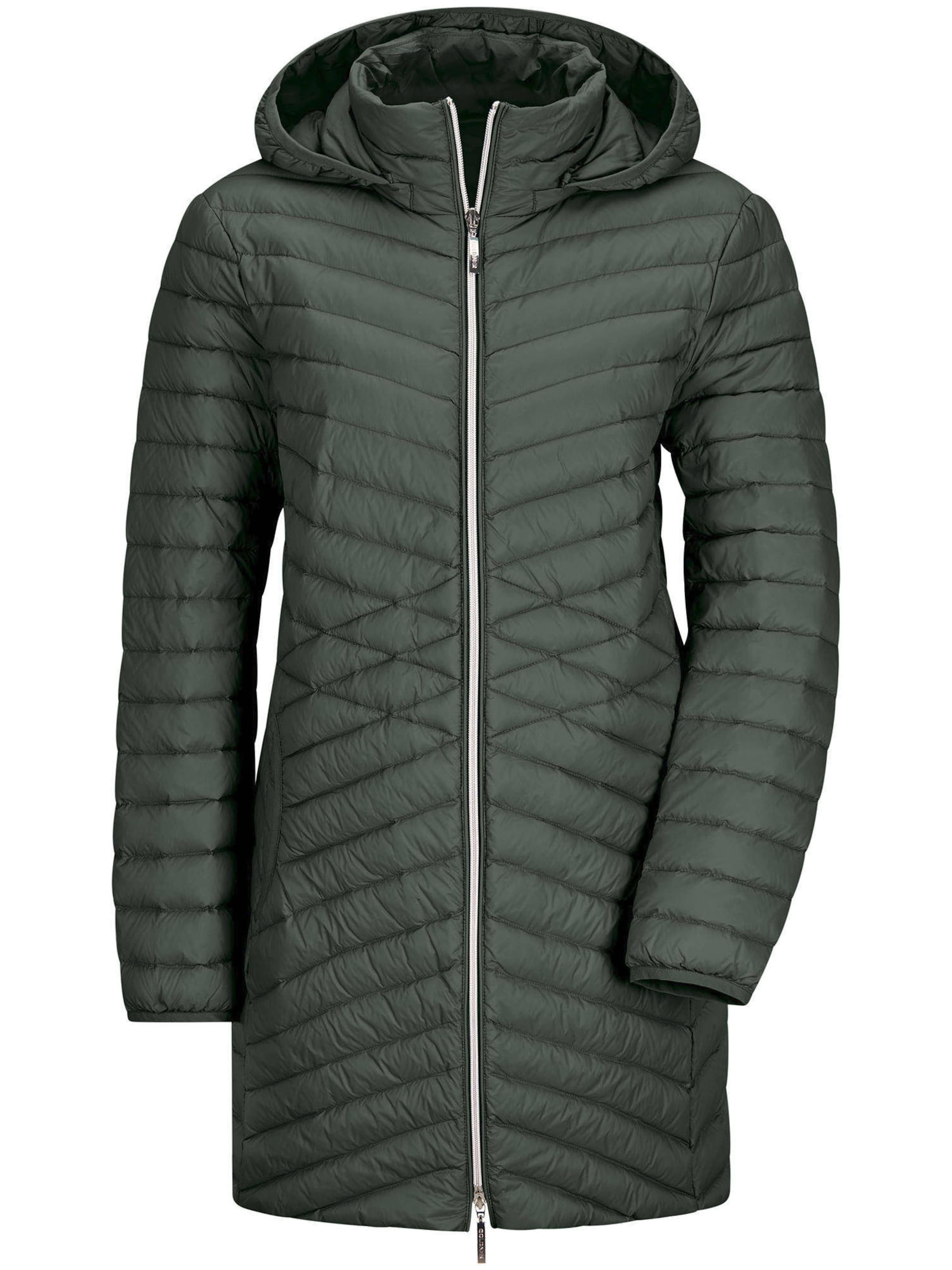 Goldner Mantel in Grün: Vorderseite