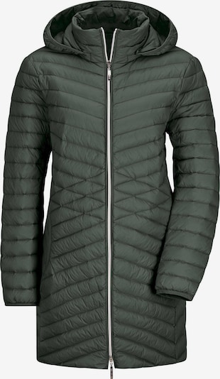 Goldner Mantel in M in khaki, Produktansicht
