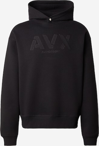 Sweat-shirt 'VITAL' Avirex en noir : devant