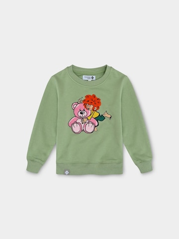 Bavarian Caps Sweater 'Sweater "Pumuckl" - grün (Kinder)' in Green: front
