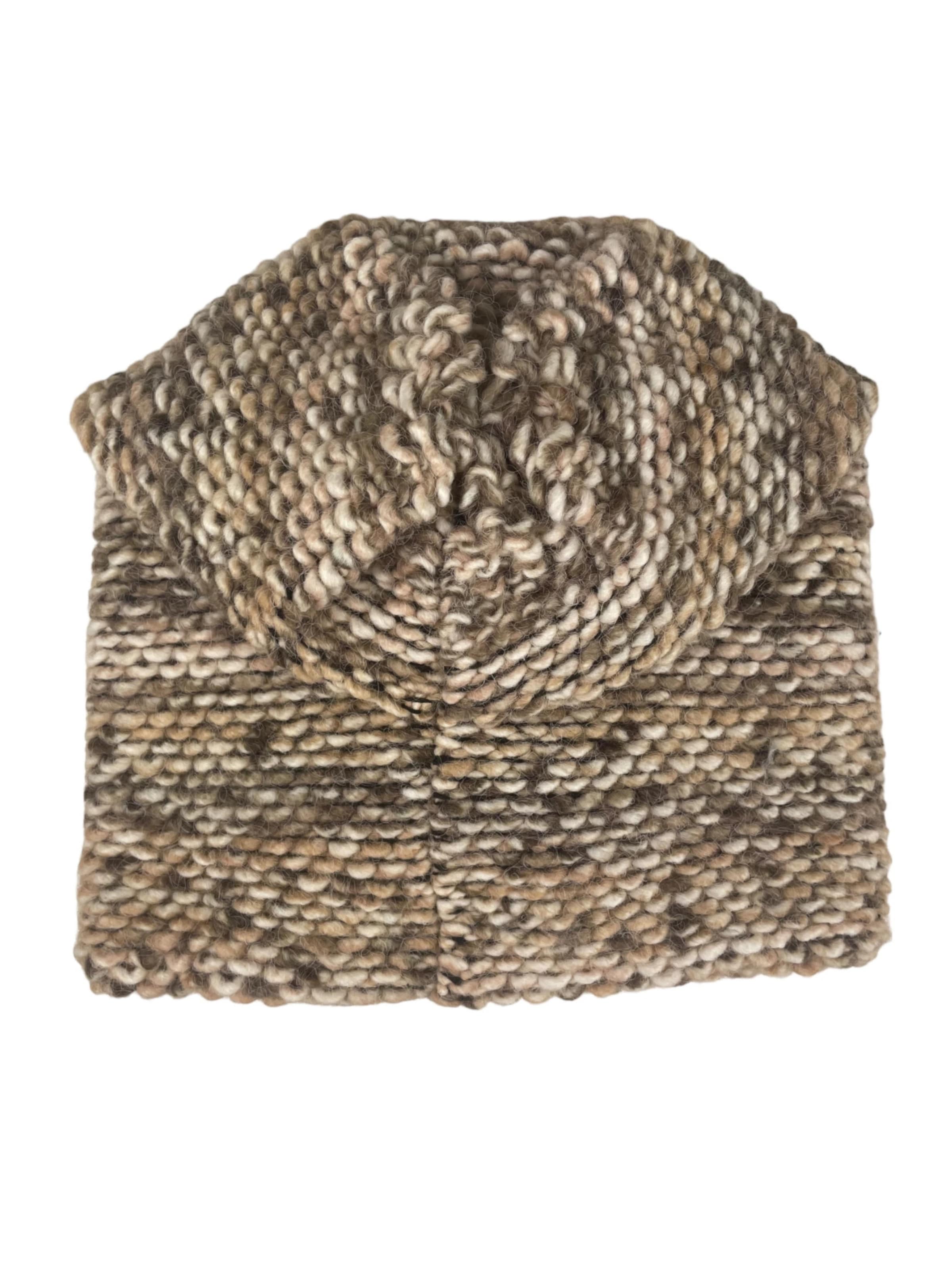 Kumixi Beanie 'Mütze & Schal Set' in Beige