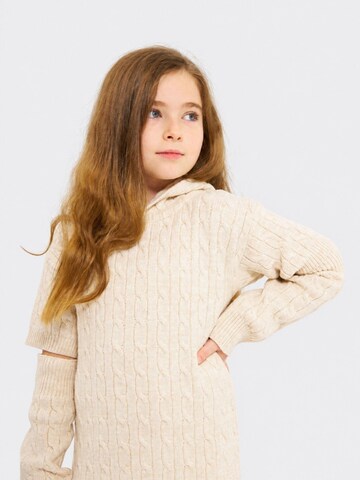 Robe Hilal Akinci Kids en blanc