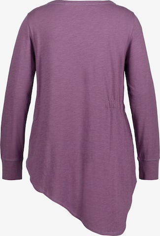 T-shirt Ulla Popken en violet