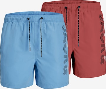 Jack & Jones Junior Zwemshorts 'Fiji' in Blauw: voorkant