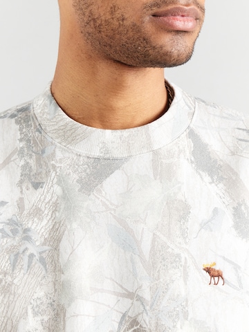 Abercrombie & Fitch Mikina – bílá