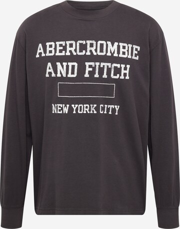 Abercrombie & Fitch Shirt in Grijs: voorkant