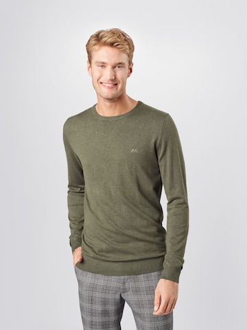 Lindbergh Regular fit Sweater in Green: front