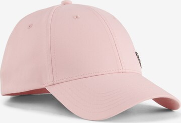PUMA Cap 'ESS' in Pink: front