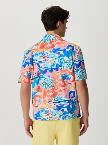 Coupe regular Chemise Next en mélange de couleurs