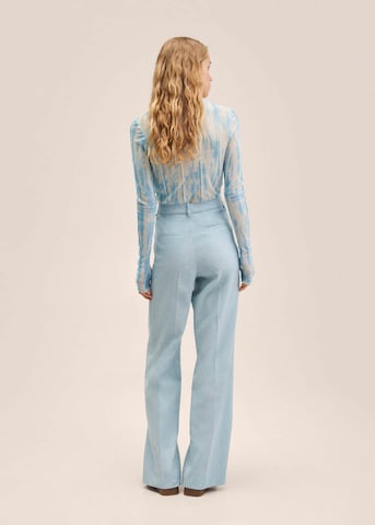 MANGO Loosefit Pantalon 'Tomy' in Blauw