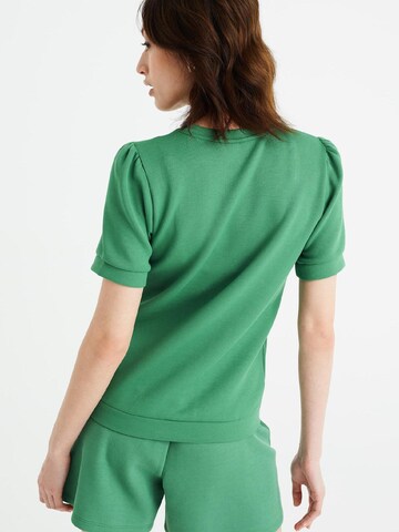 WE Fashion Sweatshirt in Groen