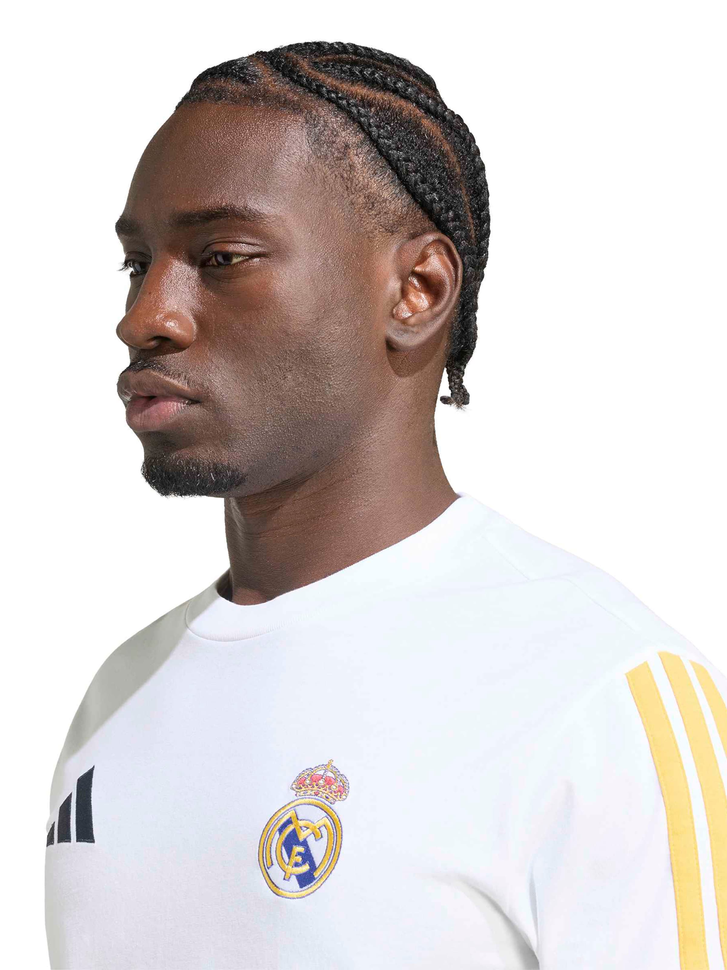 ADIDAS PERFORMANCE Λειτουργικό μπλουζάκι 'REAL DNA' σε λευκό