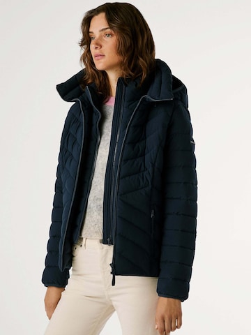 Pepe Jeans Winterjacke 'SANN SHORT' in Blau