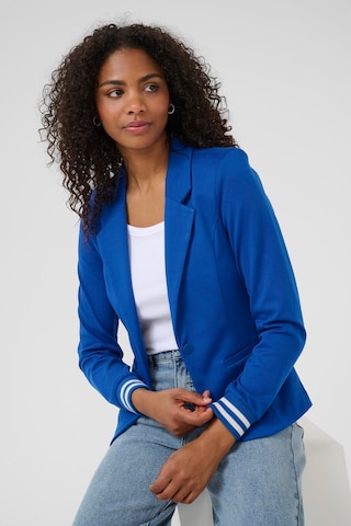 Blazer 'Kinnie' Kaffe en bleu