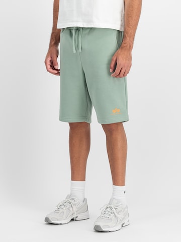 ALPHA INDUSTRIES Normální Kalhoty – zelená