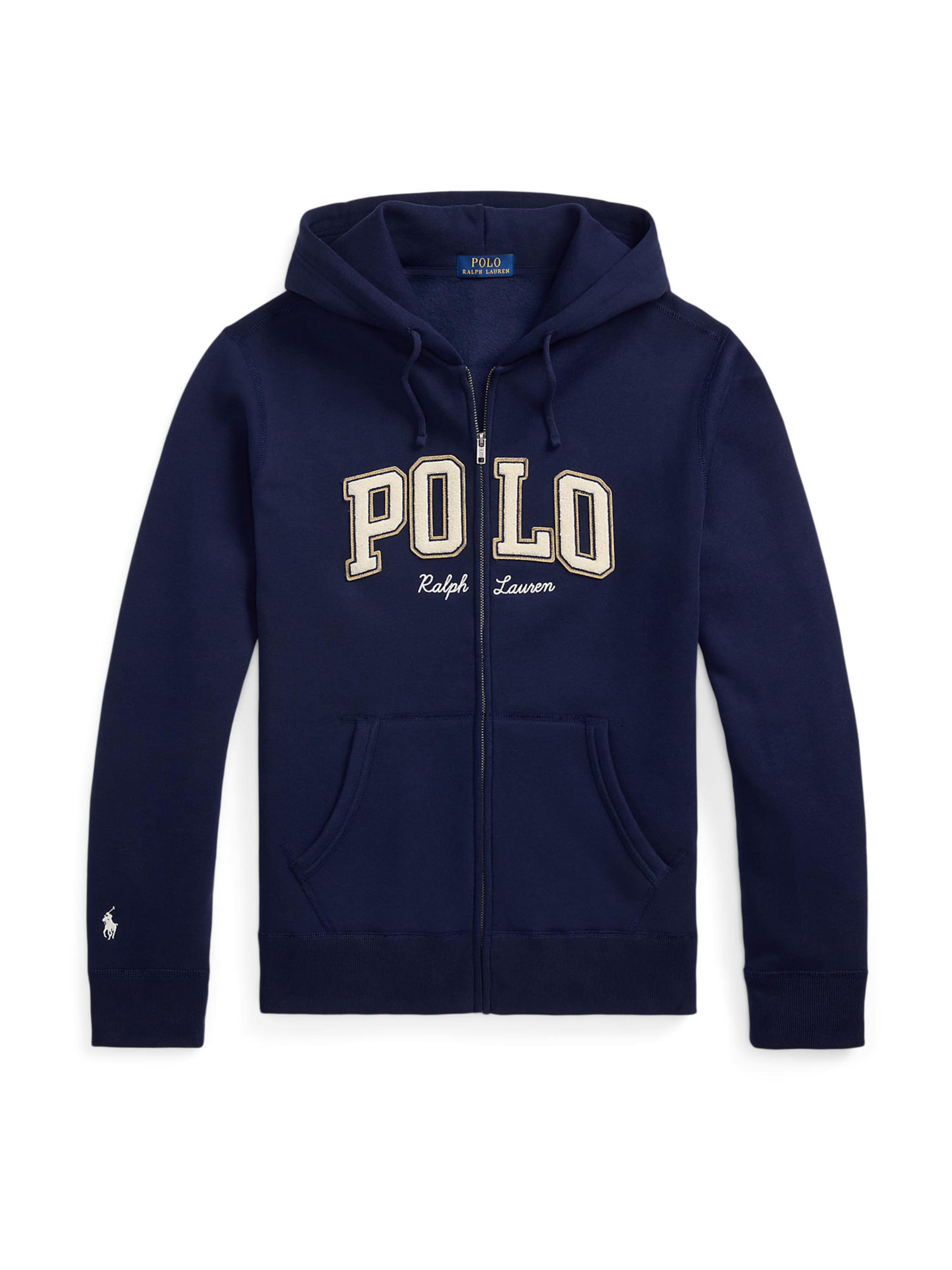 Polo Ralph Lauren Ζακέτα φούτερ σε μπλε: μπροστά