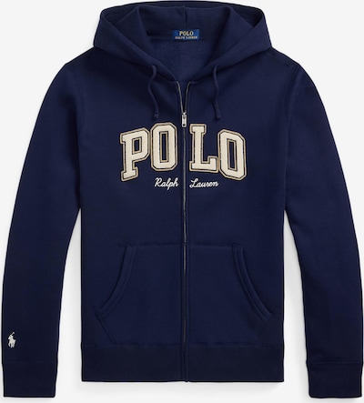 Polo Ralph Lauren Gornji dio trenirke u bež / pijesak / mornarsko plava, Pregled proizvoda