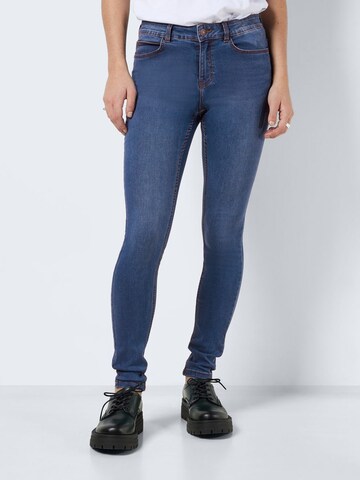 Noisy may Skinny Jeans 'Billie' in Blauw: voorkant