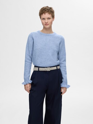 SELECTED FEMME Trui 'SLFLULU' in Blauw