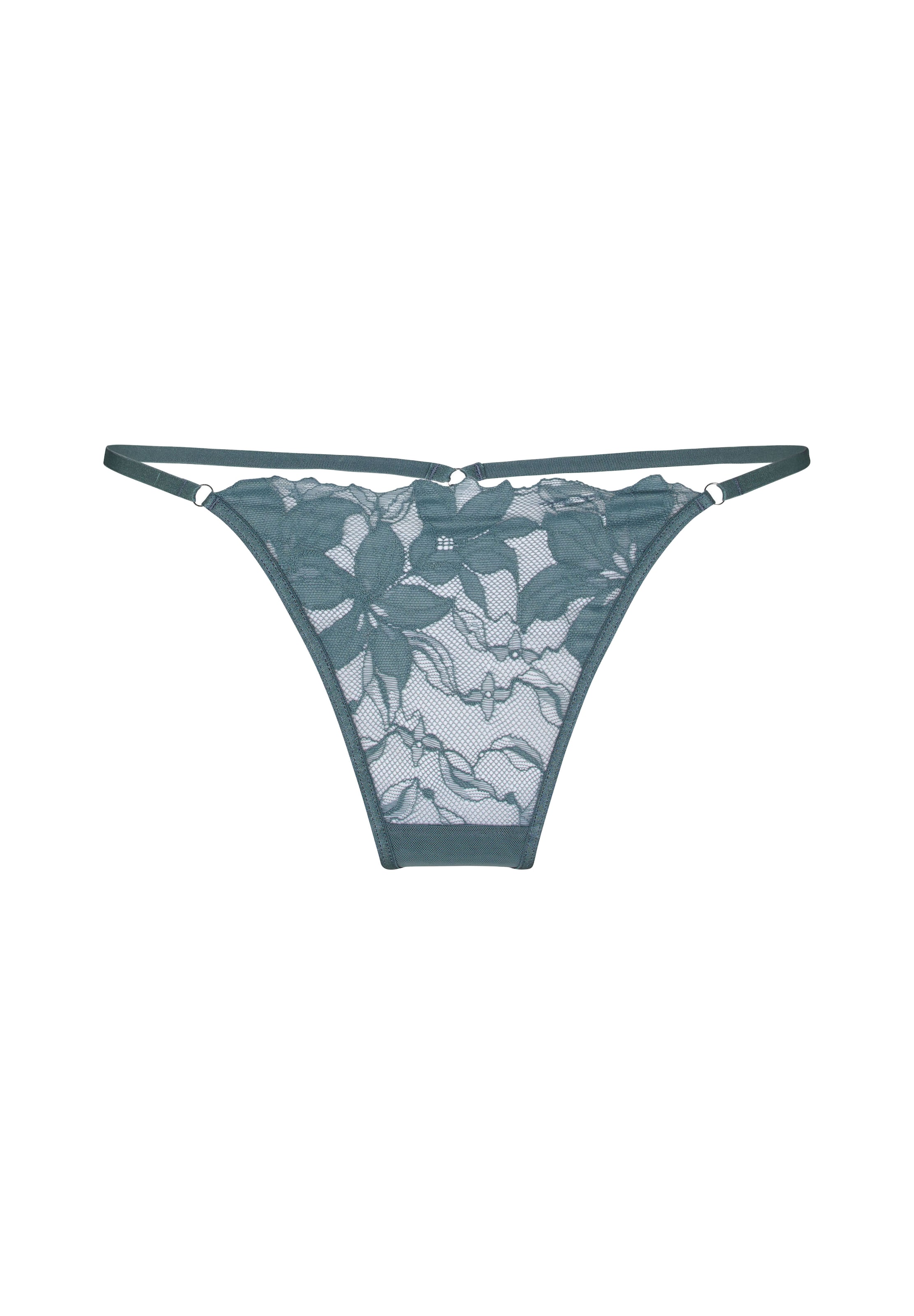 Hunkemöller - Tanga en azul: frente