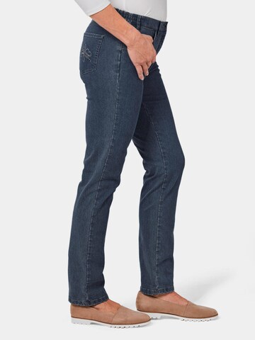 Goldner Slim fit Jeans 'Carla' in Blue