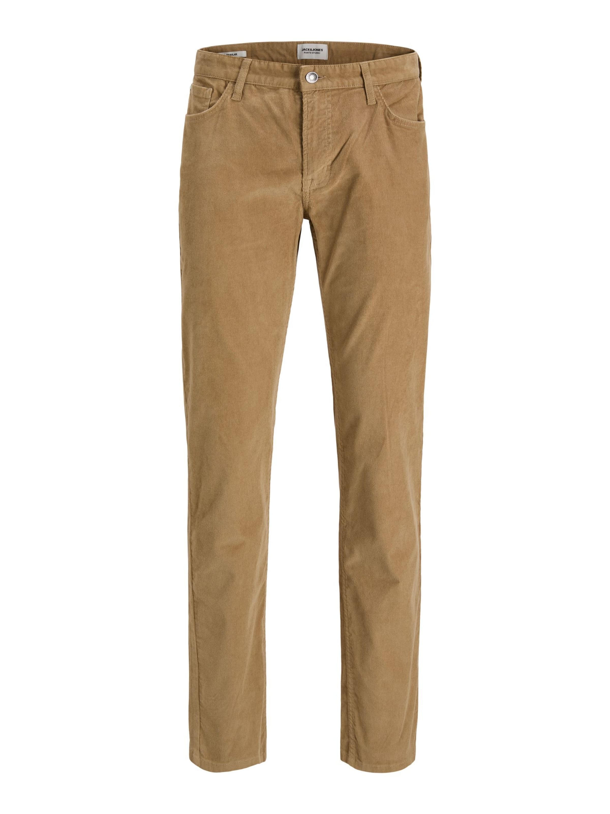 Pantaloni 'JPSTClark' de la JACK & JONES pe galben: față