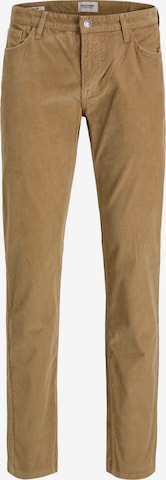 Pantaloni 'JPSTClark' de la JACK & JONES pe galben: față