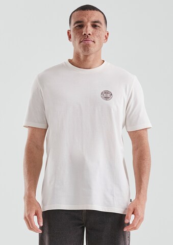 T-Shirt QS en beige : devant