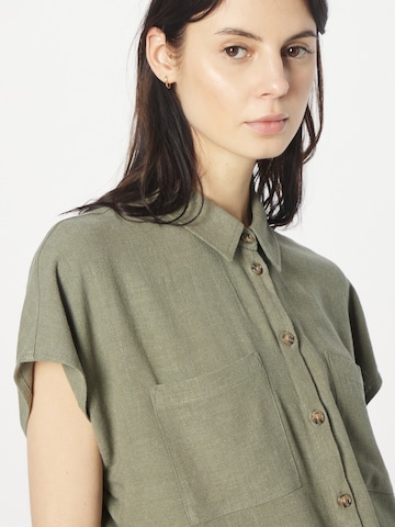 PIECES Blouse 'Vinsty' in Green