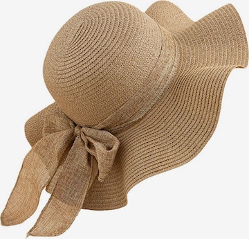 Vivi Idee Hat in Beige: front