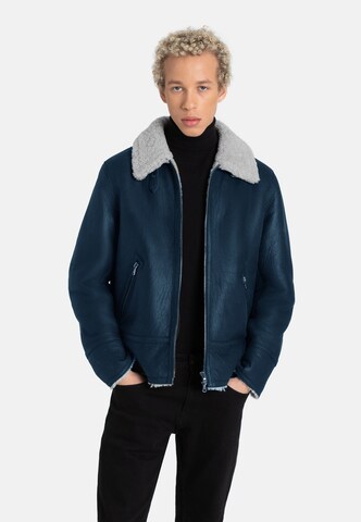 Werner Christ Between-season jacket 'Alim' in Blue: front