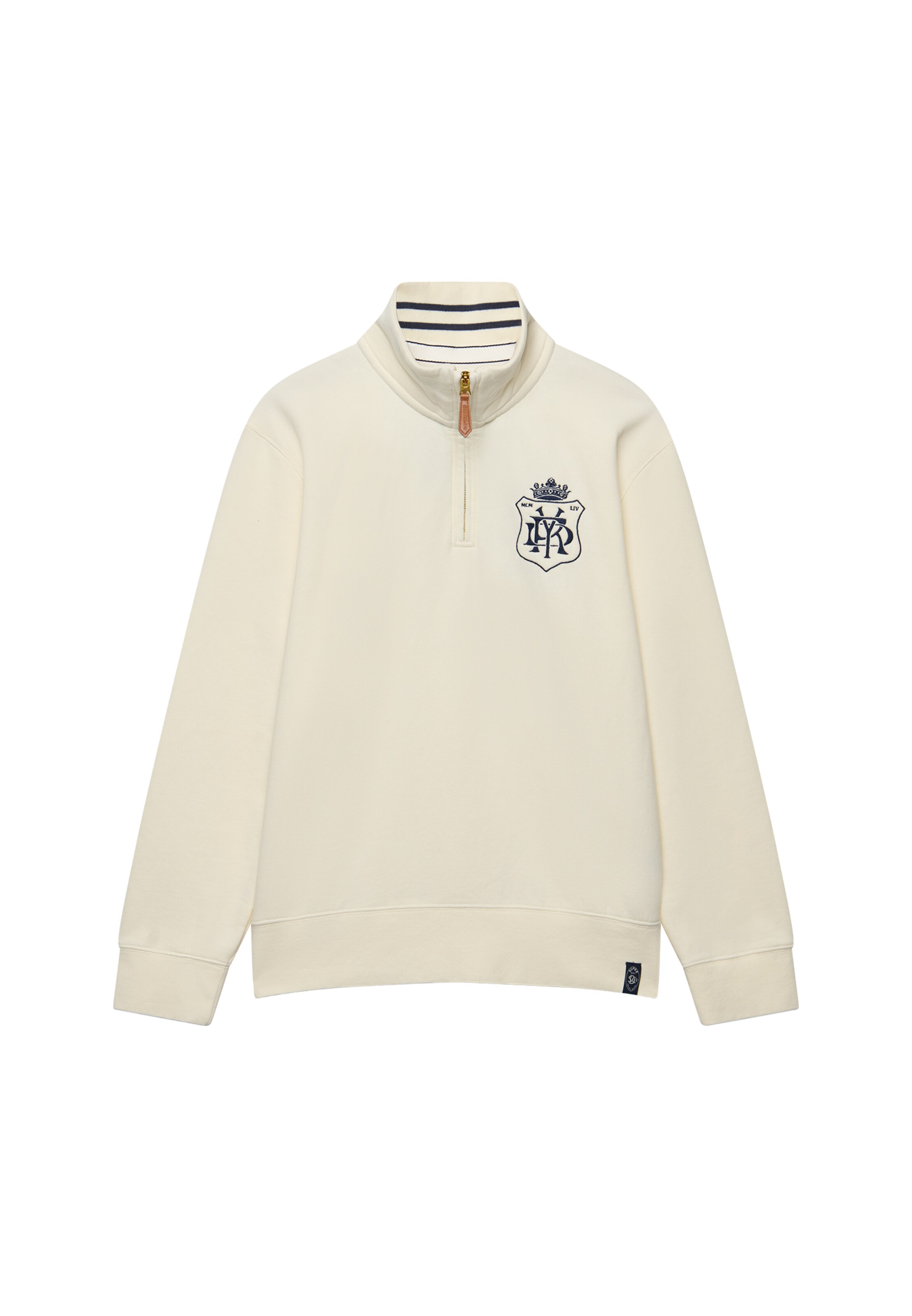 Superdry & Co Sweatshirt 'Varsity' in Beige: Vorderseite