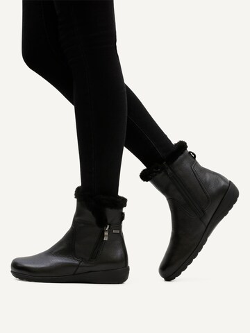 CAPRICE Ankle Boots in Black: front