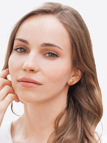 Sofia Milani Ohrringe 'Infinity'‌‌ in Gold: Vorderseite