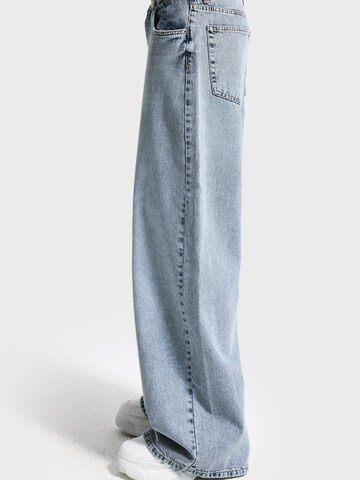 IT'S BASIC Baggy Jeans 'Baggy Mid Rise Jeans' in Blauw