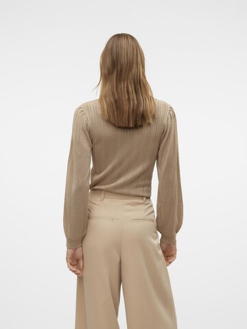 VERO MODA Pullover 'TALIA' i guld